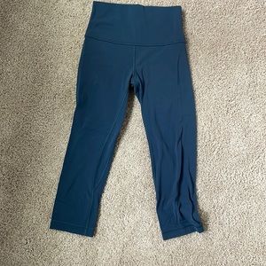Lulu lemon align size 4, blue
